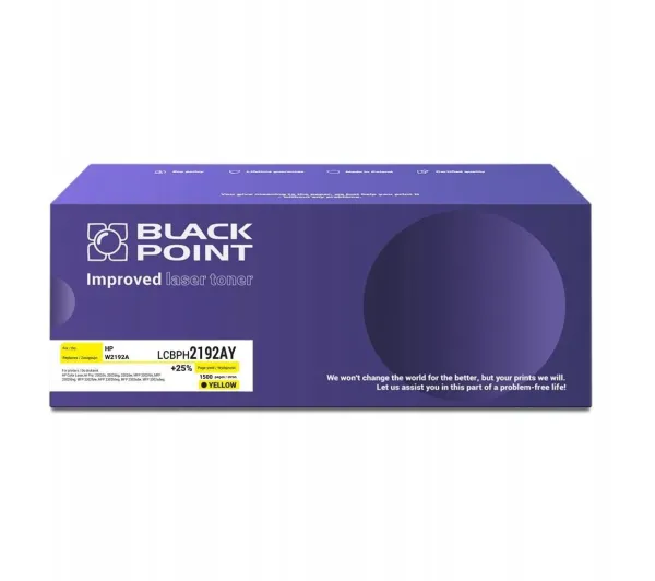 Black Point LCBPH2192AY (zamiennik W2192A) Żółty