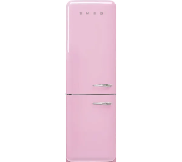 Lodówki - Smeg FAB32LPK6 Pełny No Frost 196,8cm Komora świeżości Pastelowy róż