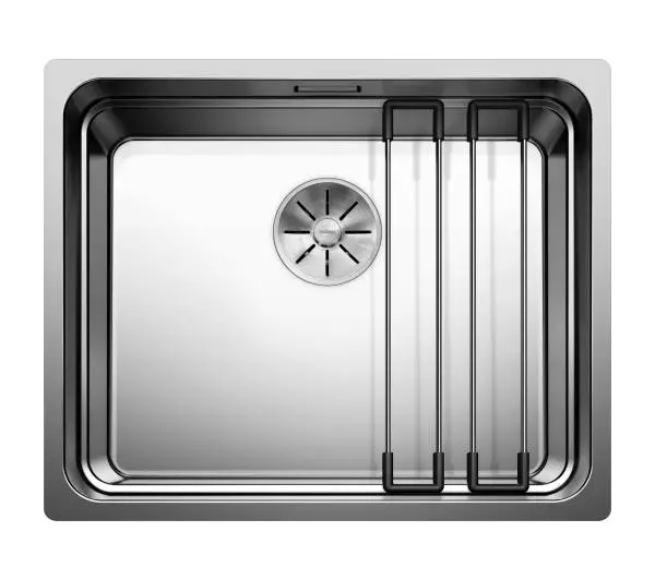Zlewozmywaki kuchenne - Blanco ETAGON 500-IF 521840 Stalowy Srebrny