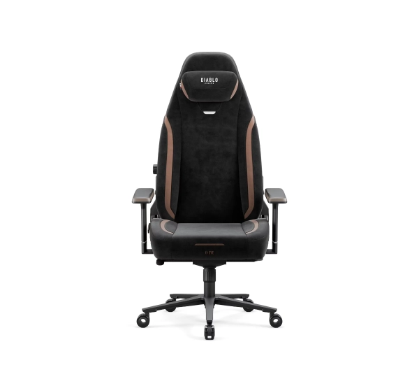 Diablo Chairs X-Eye 2.0 Ultra Gamingowy do 140kg Tkanina Czarny