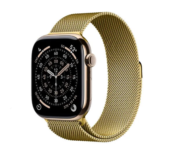 Crong Milano Steel do Apple Watch 38/40/41/42mm Złoty