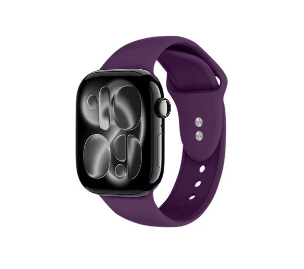 Crong Liquid do Apple Watch 38/40/41/42mm Śliwkowy