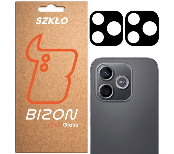 Bizon na aparat Glass Silk Lens do Honor 600 Lite 5G 2 sztuki