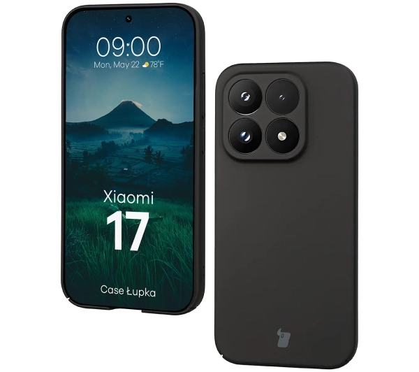 Bizon Case Łupka do Xiaomi 17 Czarny