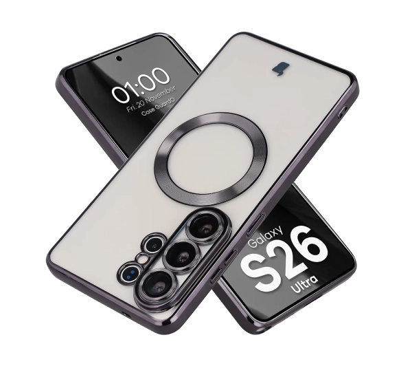 Bizon Case GuardO do Galaxy S26 Ultra Czarny