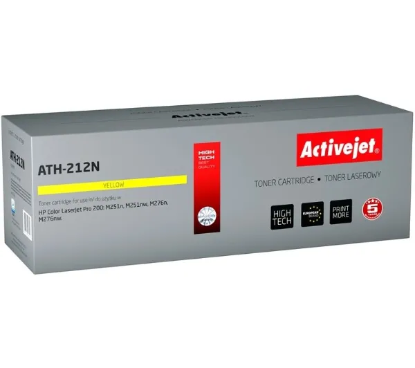 ActiveJet ATH-212N (zamiennik 131A) Żółty