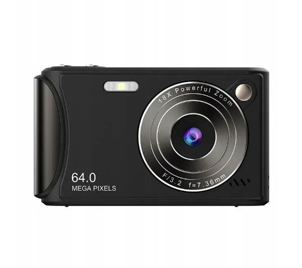 Aparat Cyfrowy XREC Q18 Zdjęcia 64MP Filmy 4K / 30fps 18x ZOOM AntiShake