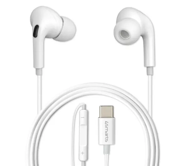 4smarts Melody Digital Basic USB-C z przetwornikiem D/A Dokanałowe Biały