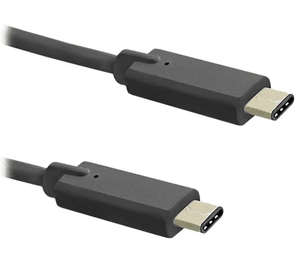 Qoltec 50501 USB-C do USB-C 1m Czarny