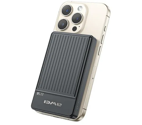Awei MagSafe P33K 10000mAh 22.5W Czarny