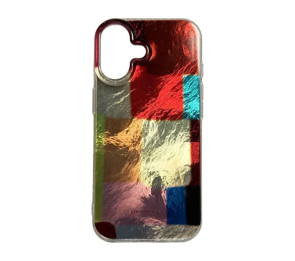 Phoneskin Kolorowa Kratka do iPhone 17 Kolorowy
