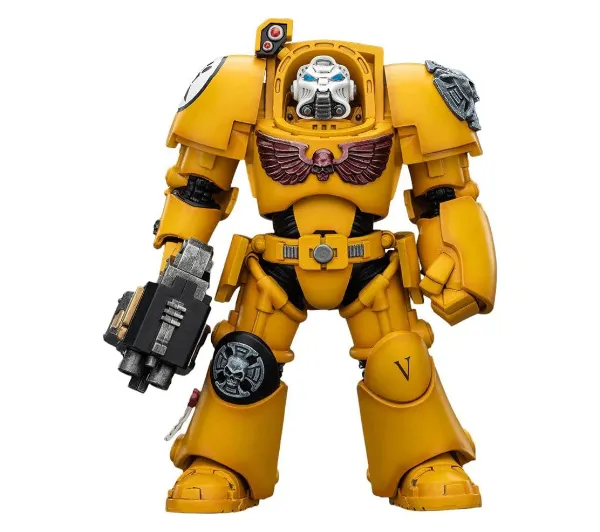 Joy Toy Warhammer 40k Imperial Fists Terminator 2 with Power Fist and Storm Bolter