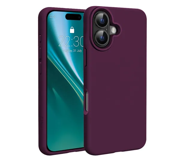 Etteri Silicone Mag do iPhone 17 Bordowy