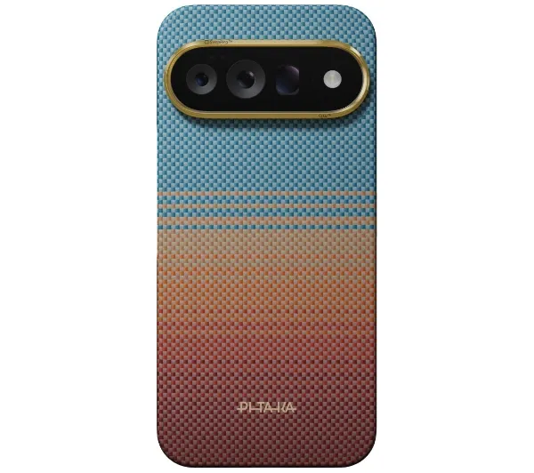 Pitaka California Dream 01 Edge Case do Google Pixel 11 Pro XL Brązowo-Niebieski