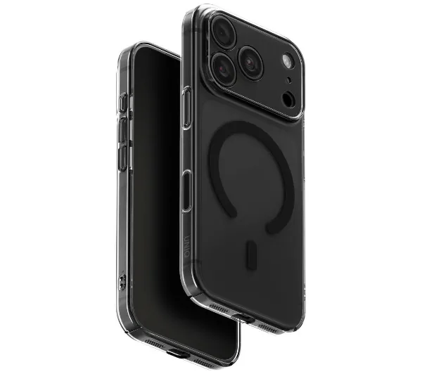 UNIQ Airsuit do iPhone 18 Pro / 17 Pro Magclick Charging Czarny
