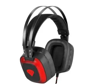 Genesis Radon 720 Nauszne Czarno-czerwony
