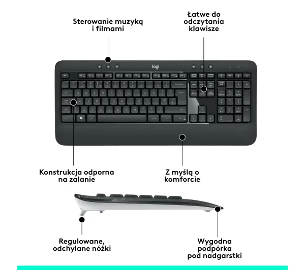 Logitech MK540 Czarny