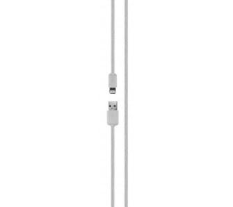 kabel Xqisit Cotton Cable Lightning-USB A (biały)