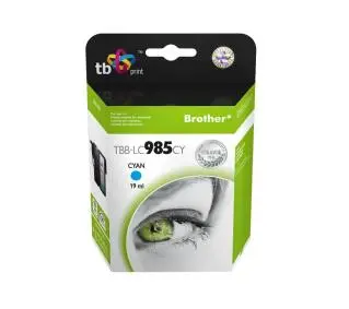 TB Print TBB-LC985CY (zamiennik LC-985C) Błękitny 19 ml