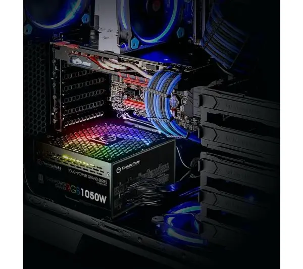 Thermaltake Toughpower Grand Riing 1050W 80+ Platinum Czarny - Kup na Raty - RRSO 0%