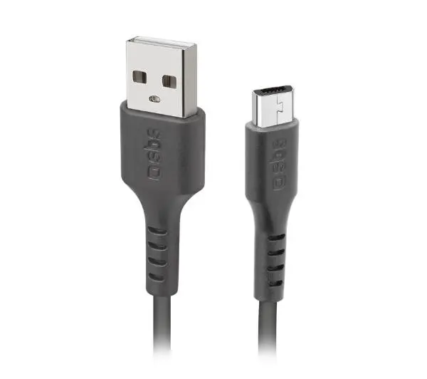 SBS TECABLEMICRO2K Micro USB 2m Czarny