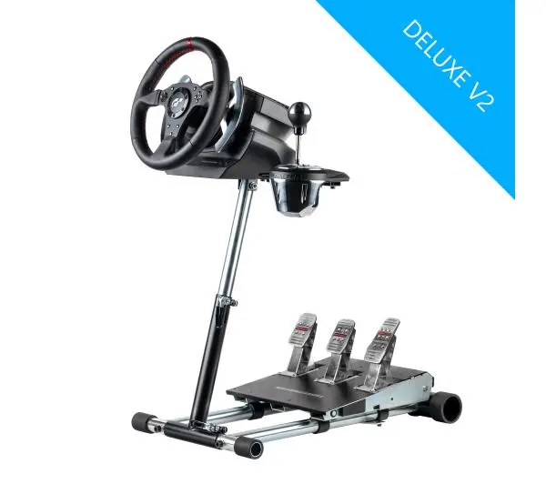 Фото - Комп'ютерне крісло Wheel Stand Pro Deluxe V2 Thrustmaster T500RS Srebrny