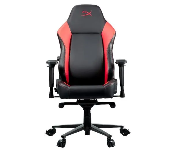 HyperX RUBY Gamingowy do 150kg Skóra ECO Czarno-czerwony