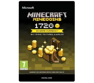 Minecraft - Minecoins 1720 monet [kod aktywacyjny] Xbox OneDostęp po opłaceniu zakupu