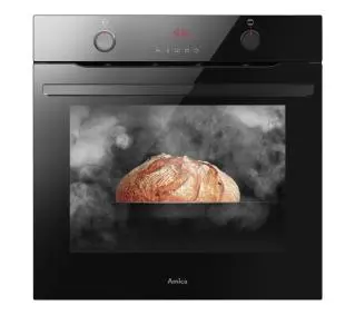 Amica ED47638BA+ X-Type Steam Termoobieg Czarny - Kup na Raty - RRSO 0%