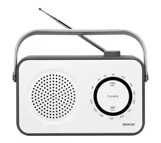 Sencor SRD 2100 W Radio FM Biały
