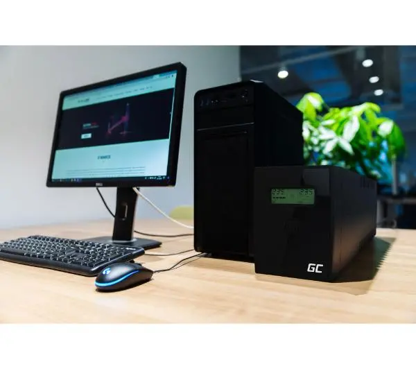 Green Cell UPS01LCD 600VA 600VA 350W