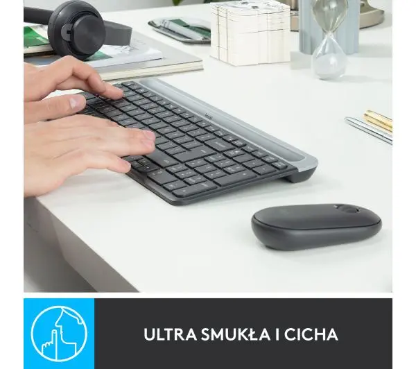 Logitech MK470 Czarno-szary