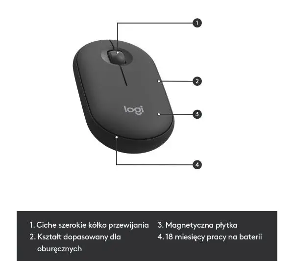 Logitech MK470 Czarno-szary