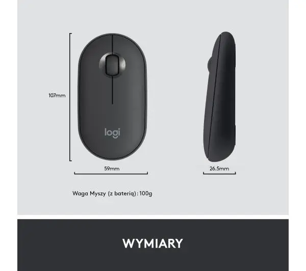 Logitech MK470 Czarno-szary