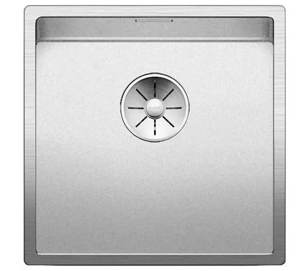 Zlewozmywaki kuchenne - Blanco CLARON 400-U 523385 Stalowy Srebrny