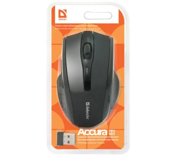 Defender Accura MM-665 Czarny