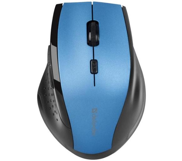 mysz komputerowa Defender Accura MM-365 (czarno-niebieski)