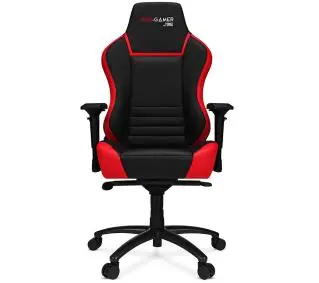 Pro-Gamer Gorgon 2.0 Gamingowy do 150kg Skóra ECO Tkanina Czarno-czerwony - Kup na Raty - RRSO 0%