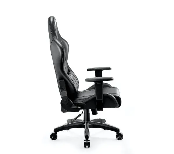 Diablo Chairs X-One 2.0 Normal Size Gamingowy do 136kg Skóra ECO Tkanina Czarny - Kup na Raty - RRSO 0%