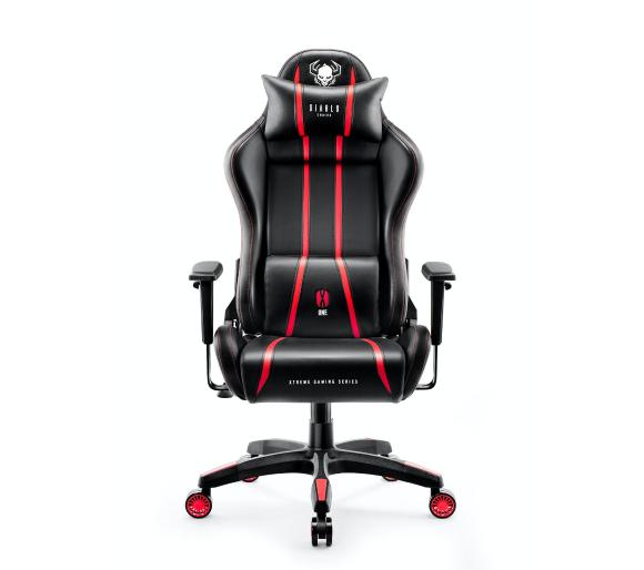 fotel gamingowy Diablo Chairs X-One 2.0 Normal Size (czarno-czerwony)