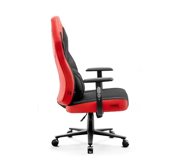 Diablo Chairs X-Gamer 2.0 Normal Size Gamingowy do 150kg Skóra ECO Tkanina Deep red - Kup na Raty - RRSO 0%