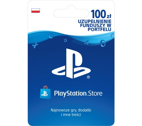 karta doładowująca Sony PlayStation Network 100 zł