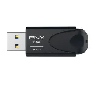 PNY Attache 4 512GB USB 3.1 Czarny