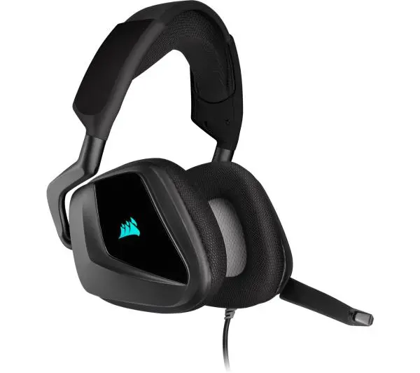 Corsair Void RGB Elite USB z dźwiękiem przestrzennym 7.1 Nauszne Czarny