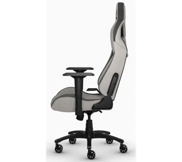Corsair T3 Rush Gamingowy do 120kg Tkanina Jasnoszary - Kup na Raty - RRSO 0%