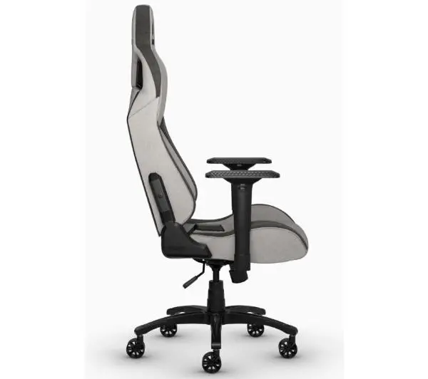 Corsair T3 Rush Gamingowy do 120kg Tkanina Jasnoszary - Kup na Raty - RRSO 0%