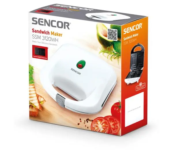 Sencor SSM 3120WH Kwadraty 700W
