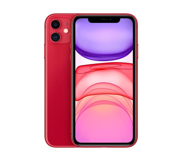 smartfon Apple iPhone 11 64GB (PRODUCT) RED