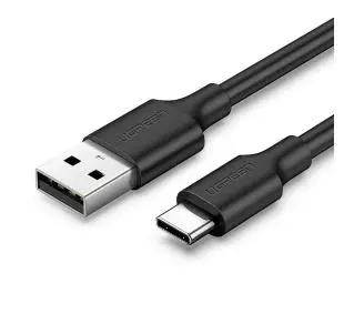 UGREEN Niklowany USB-C 1,5m Czarny