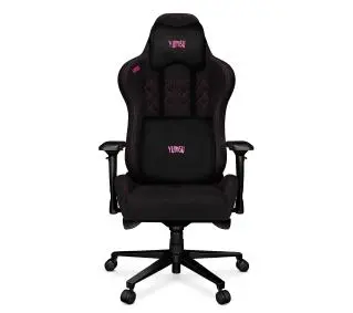 Yumisu 2050 Tkanina Biurowy do 150kg Tkanina Czarno-różowy - Kup na Raty - RRSO 0%